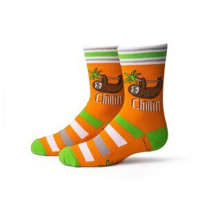 Two Left Feet- Kids Socks-- "Just Chillin'"